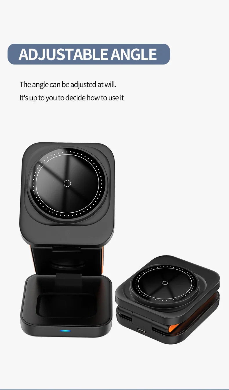 Velmora™ 3-in-1 Magnetic Charging Station